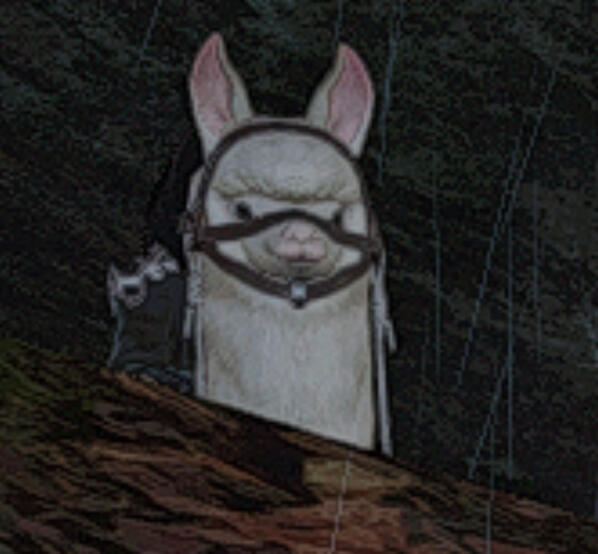 A Mysterious Alpaca.