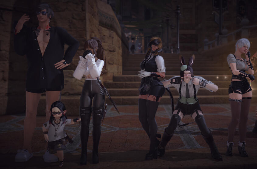 Gwen, Iris, Adler, Rhode, Iruvata